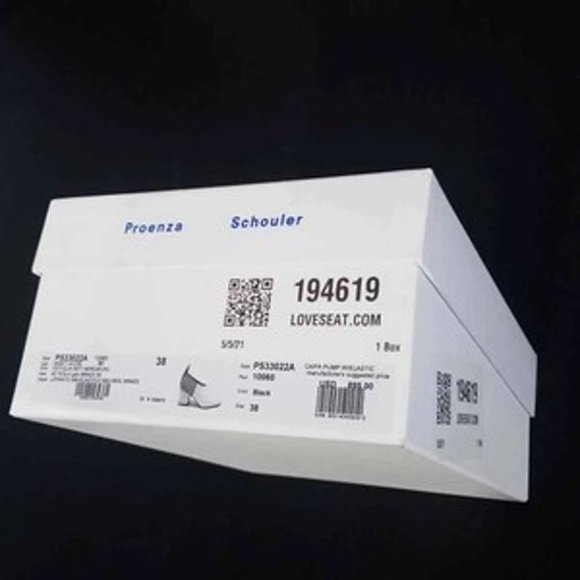 Proenza Schouler Square Toe Block Heel Pumps - Picture 5 of 7